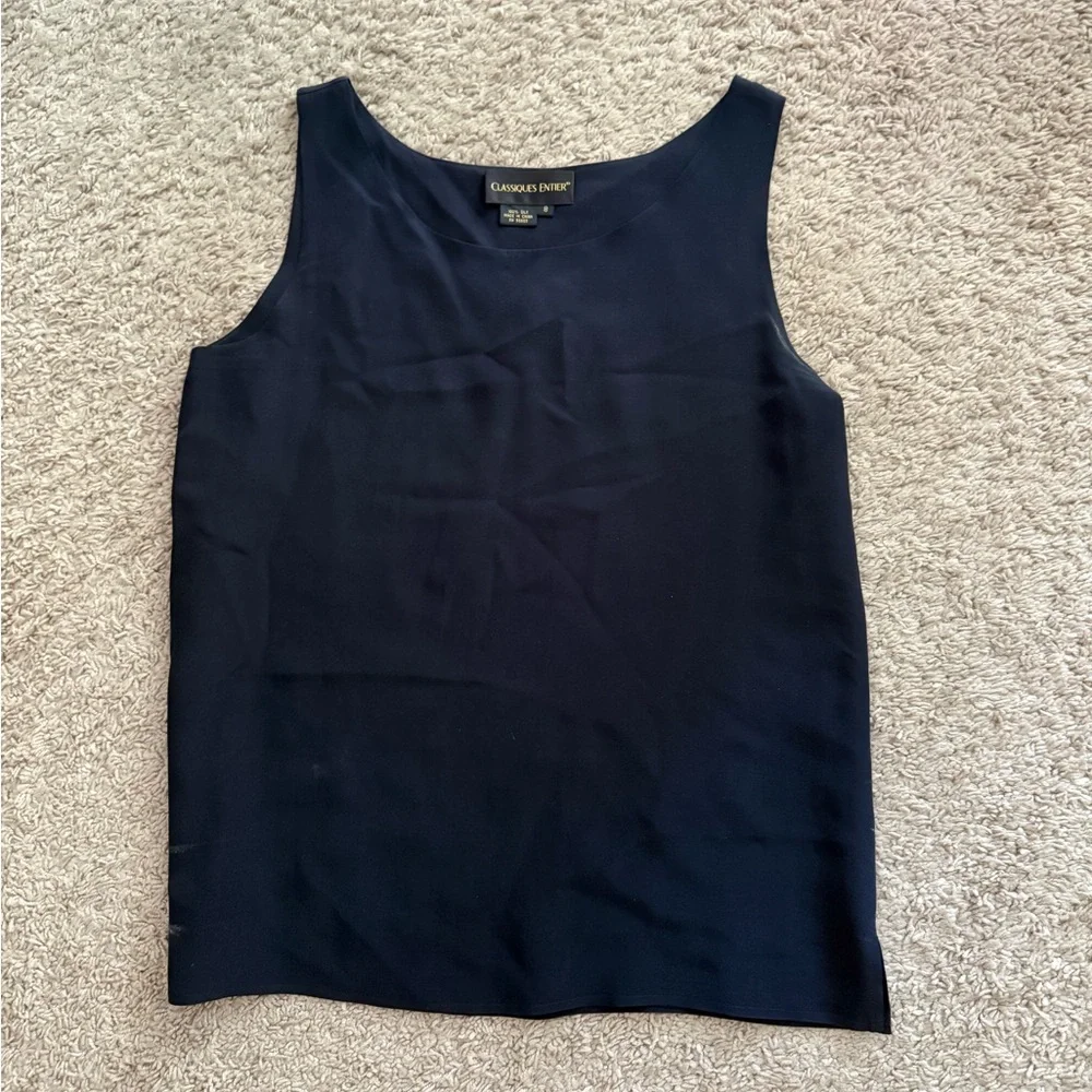 Vintage 100% Silk Top - Picture 1 of 3